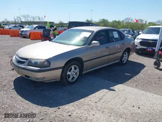 2003 Chevrolet Impala LS with VIN 2G1WH52K339252911, listed as a IAAI auction lot 42045020 with 143,606 mi miles. Bid and sale history available at carsss.com. Image 2.