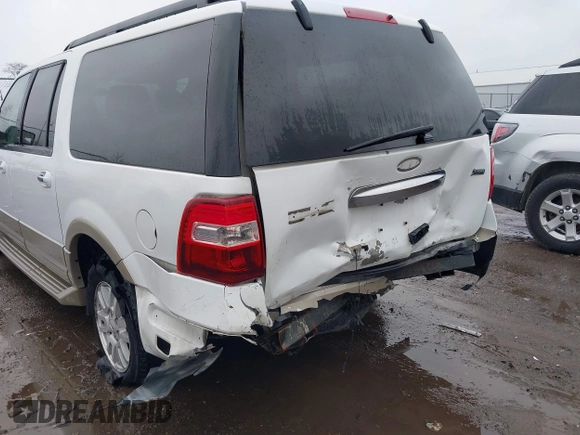 2009 Ford Expedition Max Eddie Bauer z VIN 1FMFK18509LA00260, wystawiony jako IAAI lot #41956068 z przebiegiem 199 778 mil mil oraz . Historia ofert i sprzedaży dostępna na DreamBid. Obrazek 6.