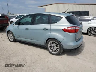 2013 Ford C-Max Energi SEL with VIN 1FADP5CU3DL522527, listed as a Copart auction lot 46283484 with 103,138 mi miles and Salvage Title. Bid and sale history available at carsss.com. Image 2.