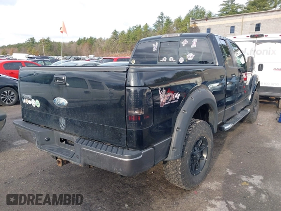 2008 Ford F-150 XLT with VIN 1FTPX14548FA50690, listed as a IAAI auction lot 41883321 with 221,188 mi miles. Bid and sale history available at carsss.com. Image 4.