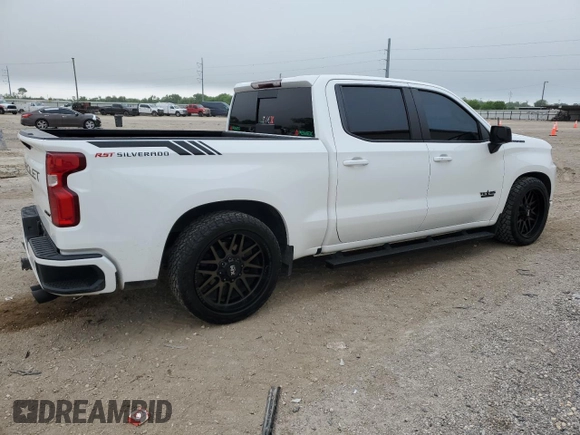 2021 Chevrolet Silverado 1500 RST with VIN 1GCPWDED3MZ129268, listed as a Copart auction lot 52004505 with 75,090 mi miles and Clean Title. Bid and sale history available at DreamBid. Image 3.