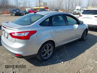 2013 Ford Focus SE with VIN 1FADP3F27DL308798, listed as a IAAI auction lot 41787683 with 158,581 mi miles. Bid and sale history available at carsss.com. Image 4.