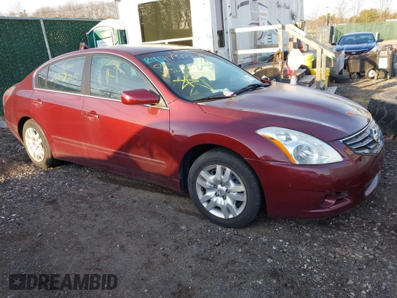 2010 Nissan Altima 2.5 S with VIN 1N4AL2AP5AN443726, listed as a IAAI auction lot 41799250 with 999,999 mi miles. Bid and sale history available at carsss.com. Image 1.