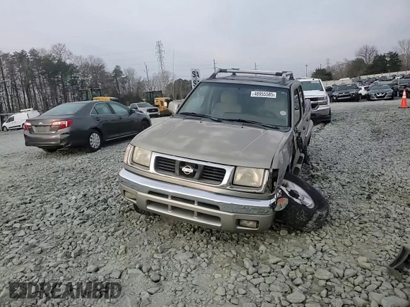 2000 Nissan Frontier XE with VIN 1N6ED27Y3YC366060, listed as a Copart auction lot 48955585 with 158,565 mi miles and Salvage title. Bid and sale history available at DreamBid. Image 10.