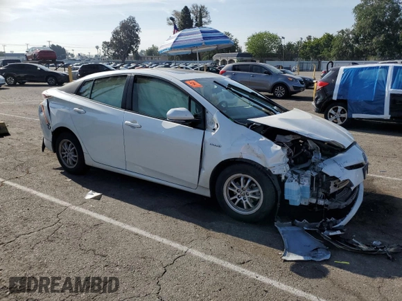 2016 Toyota Prius Four with VIN JTDKARFU8G3021546, listed as a Copart auction lot 53936775 with Not Provided miles and Clean Title. Bid and sale history available at DreamBid. Image 4.