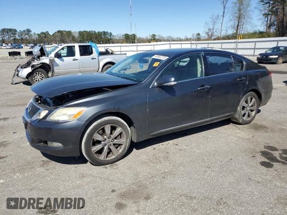 2008 Lexus GS 350 with VIN JTHCE96S180015712, listed as a Copart auction lot 49552275 with 0 mi miles and Salvage Title. Bid and sale history available at carsss.com. Image 1.