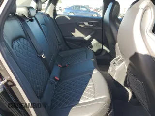 2018 Audi S4 Premium Plus with VIN WAUB4AF46JA002373, listed as a Copart auction lot 55947734 with 65,041 mi miles and Salvage Title. Bid and sale history available at carsss.com. Image 10.