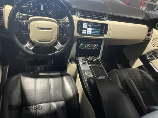 2014 Land Rover Range Rover Supercharged with VIN SALGS2TF6EA155229, listed as a Copart auction lot 79324904 with 95,369 mi miles and Salvage title. Bid and sale history available at DreamBid. Image 9.
