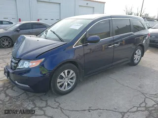 2016 Honda Odyssey EX with VIN 5FNRL5H48GB094868, listed as a IAAI auction lot 41449554 with 63,166 mi miles. Bid and sale history available at carsss.com. Image 2.