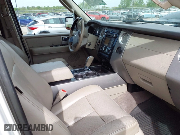 2014 Ford Expedition EL Limited with VIN 1FMJK1K57EEF33644, listed as a IAAI auction lot 42145706 with 158,631 mi miles. Bid and sale history available at carsss.com. Image 5.