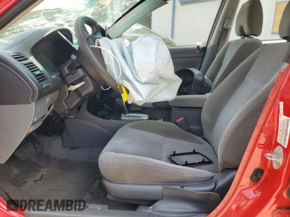 2005 Honda Civic VP z VIN 1HGES163X5L028984, wystawiony jako Copart lot #55120255 z przebiegiem Nie podano mil oraz Szkoda całkowita • Salvage title. Historia ofert i sprzedaży dostępna na DreamBid. Obrazek 7.