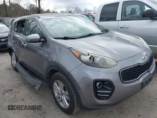 2017 Kia Sportage LX with VIN KNDPMCAC2H7236875, listed as a IAAI auction lot 41704229 with 183,094 mi miles and . Bid and sale history available at carsss.com. Image 1.