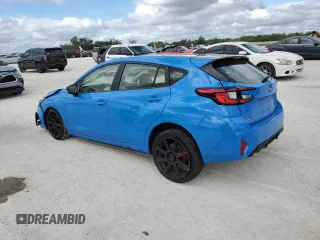 2024 Subaru Impreza Sport with VIN JF1GUAFC0R8375868, listed as a Copart auction lot 85225464 with 13,894 mi miles and Non Repairable. Bid and sale history available at carsss.com. Image 2.