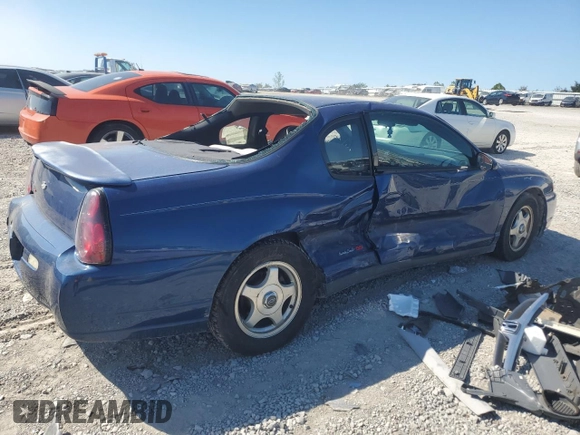 2005 Chevrolet Monte Carlo LS with VIN 2G1WW12E359123191, listed as a Copart auction lot 70383164 with 0 mi miles and Clean Title. Bid and sale history available at carsss.com. Image 3.