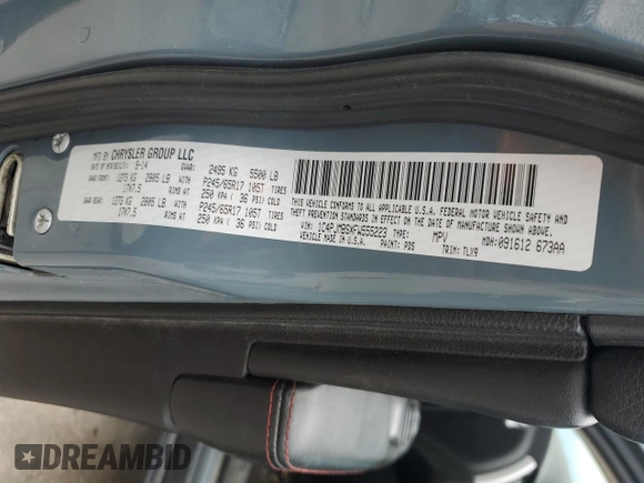 2015 Jeep Cherokee Trailhawk с VIN 1C4PJMBSXFW555223, выставлен на аукционе Copart как лот 62072235 с пробегом 207 240 миль миль и На запчасти • Non repairable. История ставок и продаж доступна на DreamBid. Изображение 14.