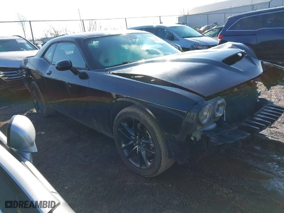 2021 Dodge Challenger GT with VIN 2C3CDZKG4MH674514, listed as a IAAI auction lot 41511262 with 53,874 mi miles. Bid and sale history available at carsss.com. Image 1.