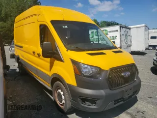 2023 Ford Transit Cargo with VIN 1FTBR1X87PKA73817, listed as a Copart auction lot 60380665 with 40,487 mi miles and Salvage title. Bid and sale history available at DreamBid. Image 4.