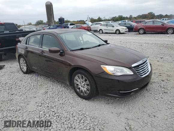2013 Chrysler 200 LX with VIN 1C3CCBAG1DN736678, listed as a Copart auction lot 78291404 with 0 mi miles and Salvage Title. Bid and sale history available at carsss.com. Image 4.