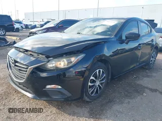 2015 Mazda 3 i SV with VIN JM1BM1T76F1262569, listed as a IAAI auction lot 41472375 with 89,932 mi miles. Bid and sale history available at carsss.com. Image 21.