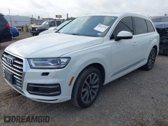 2017 Audi Q7 Premium Plus with VIN WA1LAAF71HD024553, listed as a IAAI auction lot 42165924 with Not provided miles and . Bid and sale history available at DreamBid. Image 2.