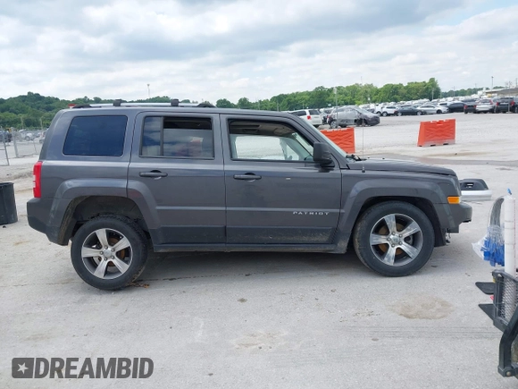 2017 Jeep Patriot High Altitude with VIN 1C4NJRFB2HD205369, listed as a IAAI auction lot 42346508 with Not provided miles and . Bid and sale history available at DreamBid. Image 14.