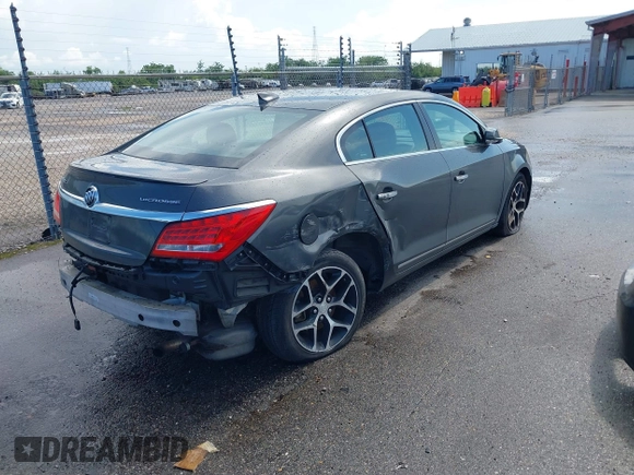 2016 Buick LaCrosse Sport Touring with VIN 1G4G45G34GF266706, listed as a IAAI auction lot 42619621 with 74,190 mi miles and . Bid and sale history available at DreamBid. Image 4.