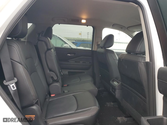 2024 Nissan Pathfinder SL with VIN 5N1DR3CC2RC280249, listed as a Copart auction lot 49300215 with 6,479 mi miles and Salvage Title. Bid and sale history available at carsss.com. Image 11.