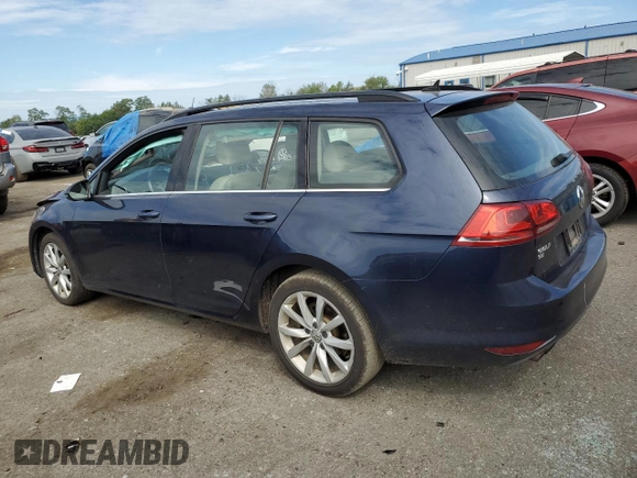 2016 Volkswagen Golf SportWagen TSI S with VIN 3VWC17AU1GM522080, listed as a Copart auction lot 64256133 with 98,861 mi miles. Bid and sale history available at carsss.com. Image 2.