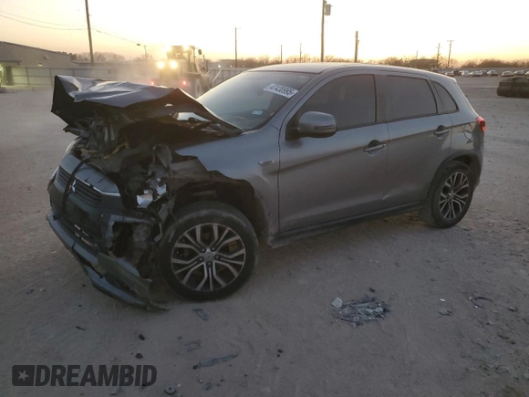 2016 Mitsubishi Outlander Sport 2.0 ES with VIN JA4AP3AU6GZ030249, listed as a Copart auction lot 47430995 with 182,257 mi miles and Salvage Title. Bid and sale history available at carsss.com. Image 1.