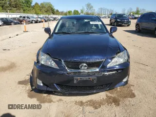 2008 Lexus IS 250 with VIN JTHCK262385019893, listed as a Copart auction lot 55444735 with 118,791 mi miles and Salvage title. Bid and sale history available at DreamBid. Image 5.