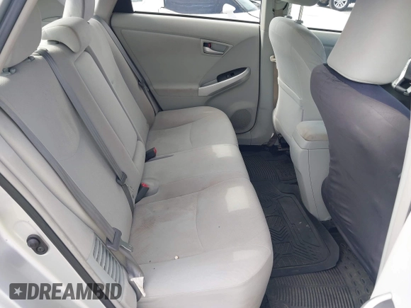 2013 Toyota Prius One with VIN JTDKN3DU5D0352800, listed as a IAAI auction lot 42102084 with 341,876 mi miles. Bid and sale history available at carsss.com. Image 8.