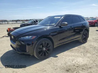 2019 Jaguar F-Pace S with VIN SADCM2FV1KA395386, listed as a Copart auction lot 54336645 with 43,020 mi miles and Salvage Title. Bid and sale history available at DreamBid. Image 1.