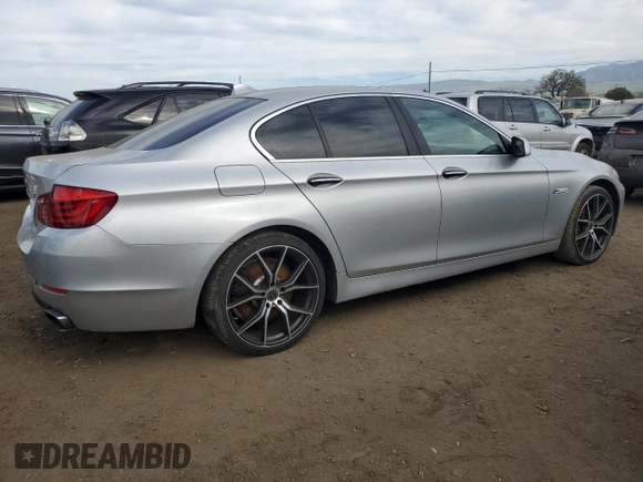 2012 BMW 5 Series 550i with VIN WBAFR9C5XCDV58508, listed as a Copart auction lot 47136085 with 170,034 mi miles and Salvage Title. Bid and sale history available at carsss.com. Image 3.