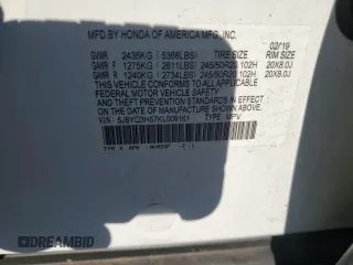 2019 Acura MDX Technology z VIN 5J8YD3H57KL009161, wystawiony jako Copart lot #86715854 z przebiegiem 30 935 mil mil oraz Szkoda całkowita • Salvage title. Historia ofert i sprzedaży dostępna na DreamBid. Obrazek 14.