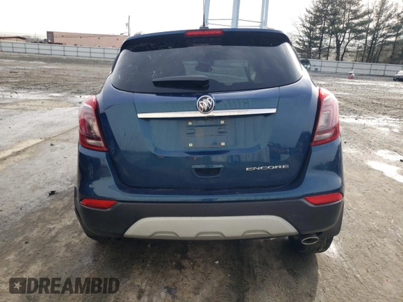 2019 Buick Encore Preferred with VIN KL4CJASB9KB842237, listed as a Copart auction lot 43444595 with Not Provided miles and Salvage Title. Bid and sale history available at DreamBid. Image 6.