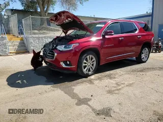 2020 Chevrolet Traverse High Country z VIN 1GNERNKW6LJ220095, wystawiony jako Copart lot #76336204 z przebiegiem 62 328 mil mil oraz Szkoda całkowita • Salvage title. Historia ofert i sprzedaży dostępna na DreamBid. Obrazek 14.