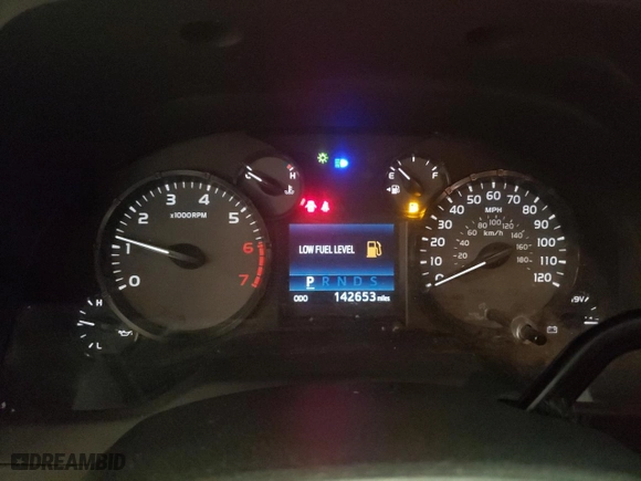 2014 Toyota Tundra 4WD Truck SR with VIN 5TFUM5F11EX052500, listed as a Copart auction lot 43143885 with 142,653 mi miles and Salvage Title. Bid and sale history available at carsss.com. Image 9.