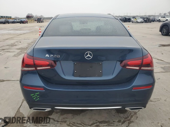 2021 Mercedes-Benz A 220 with VIN W1K3G4EB7MJ280337, listed as a Copart auction lot 42810135 with 65,057 mi miles and Salvage Title. Bid and sale history available at DreamBid. Image 6.