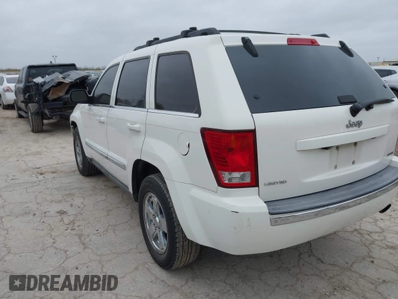 2007 Jeep Grand Cherokee Limited z VIN 1J8HS58297C686749, wystawiony jako IAAI lot #41733388 z przebiegiem 155 863 mil mil oraz . Historia ofert i sprzedaży dostępna na DreamBid. Obrazek 3.