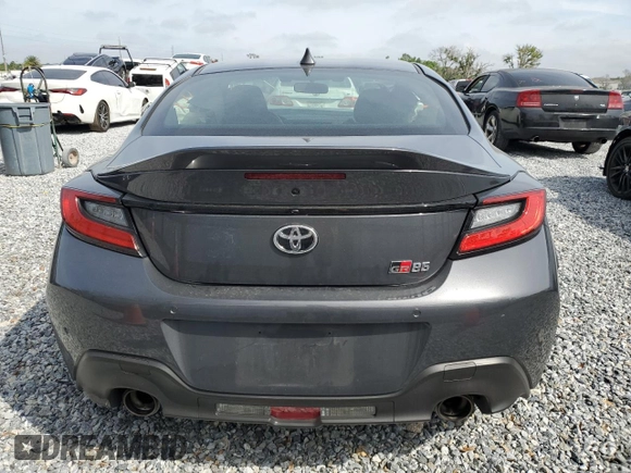 2023 Toyota GR86 Premium with VIN JF1ZNBF19P8758697, listed as a Copart auction lot 50450085 with 27,189 mi miles and Non Repairable. Bid and sale history available at carsss.com. Image 6.