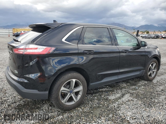 2019 Ford Edge SEL with VIN 2FMPK3J92KBC74322, listed as a Copart auction lot 48760065 with 62,949 mi miles and Salvage title. Bid and sale history available at DreamBid. Image 3.