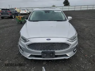 2019 Ford Fusion Titanium with VIN 3FA6P0D99KR242616, listed as a Copart auction lot 57525635 with 79,518 mi miles and Salvage title. Bid and sale history available at DreamBid. Image 5.