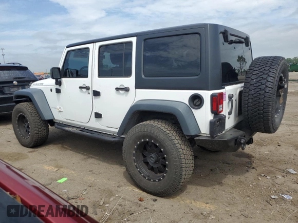 2017 Jeep Wrangler Unlimited Rubicon Recon with VIN 1C4BJWFG5HL511601, listed as a Copart auction lot 62656715 with 86,465 mi miles and Salvage title. Bid and sale history available at DreamBid. Image 2.