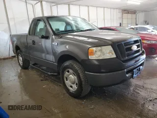 2006 Ford F-150 XL with VIN 1FTRF12276NB44392, listed as a Copart auction lot 55425455 with 80,144 mi miles and Salvage title. Bid and sale history available at DreamBid. Image 4.