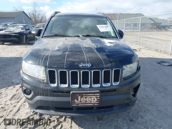 2013 Jeep Compass Sport with VIN 1C4NJCBB2DD250650, listed as a IAAI auction lot 41068228 with 148,549 mi miles. Bid and sale history available at carsss.com. Image 12.
