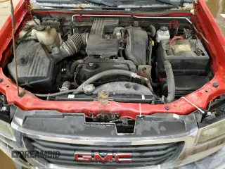 2004 GMC Canyon SLE Z71 with VIN 1GTDT196148217750, listed as a Copart auction lot 44117015 with 217,964 mi miles and Salvage Title. Bid and sale history available at carsss.com. Image 11.