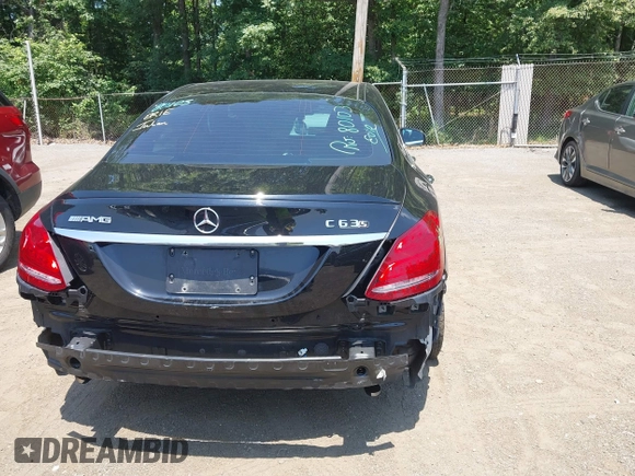 2016 Mercedes-Benz C 63 S AMG z VIN 55SWF8HB7GU129053, wystawiony jako IAAI lot #42562276 z przebiegiem 117 727 mil mil oraz . Historia ofert i sprzedaży dostępna na DreamBid. Obrazek 16.