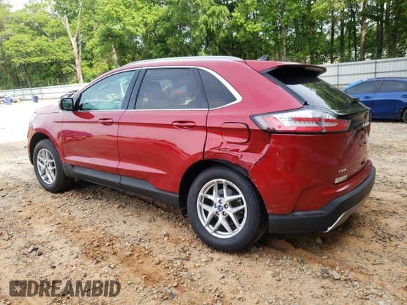 2021 Ford Edge SEL z VIN 2FMPK3J90MBA64689, wystawiony jako Copart lot #55037965 z przebiegiem 39 430 mil mil oraz Szkoda całkowita • Salvage title. Historia ofert i sprzedaży dostępna na DreamBid. Obrazek 2.