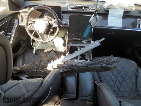 2021 Mercedes-Benz S 580 z VIN W1K6G7GB8MA037874, wystawiony jako Copart lot #43447245 z przebiegiem Nie podano mil oraz Szkoda całkowita • Salvage title. Historia ofert i sprzedaży dostępna na DreamBid. Obrazek 8.