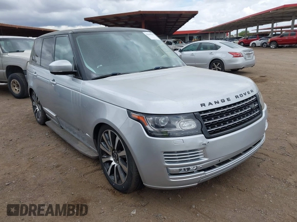 2015 Land Rover Range Rover HSE with VIN SALGS2VF8FA210651, listed as a IAAI auction lot 42199902 with 79,021 mi miles and . Bid and sale history available at DreamBid. Image 1.